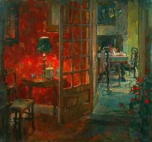The Red Wallpaper by Unbekannt Unbekannt